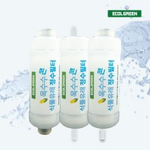 에콜그린 식물 유래 비데 필터 국내산 호환용 정수필터, A - type 나사형, 1개