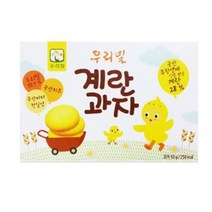 올가 간식 우리밀 계란과자 (50g) 탕비실 회사 어린이 성인 캠핑 차박 홈파티 영화 선물, 12개