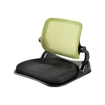 코디 좌식의자 책상의자 컴퓨터 등받이 틸팅 접이식, 그린