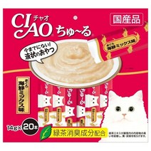 이나바 챠우츄르 대용량 고양이 마약간식 특가+에코웰빙 닭가슴살 증정, 1개, 참치 해산물믹스 sc-127,에코웰빙 닭가슴살 증정