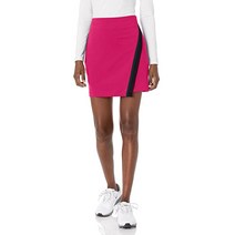 Callaway 여성용 43.2cm(17인치) 니트 랩 스커트 라일락 로즈 Large