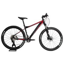 아메리칸이글/ANM 콘피안자 CP50 풀시마노 데오레 22단 알루미늄 유압 MTB 자전거, 17인치, 블랙/레드