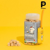 펫프리카 치킨+야채 트릿 80g 강아지 고양이 동결건조간식