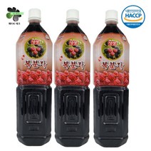 프리미엄 복분자청 청정지역에서 자란 복분자 !! 당일발송!, 3병, 1500ml