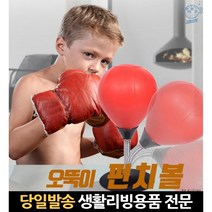 어린이용 오뚜기 주니어 복싱 어린이권투 아파트 아이 집 아동펀칭볼 아동용샌드백, 고래마트, 단일옵션