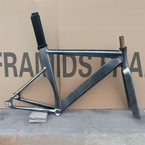 픽시프레임 카본 자전거 프레임 셋Fixie-자전거 프레임 52cm 고정 기어 세트 매트 블랙 트랙 단일 속도 알, 11 Gray_02 52cm(165-180cm)