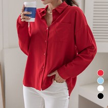 [나크21] 찰랑찰랑 베이직 롤업셔츠 NK21-T-30