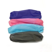 방수 토시-반투명/폴리우레탄 방수 주방 레자 시보리 미술 우레탄 업소용 단면 공장용 농업용 작업용 미술용품 보호대, 핑크-반투명