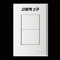 진흥전기/FS 시리즈/매입 스위치 2구 캡형/사이즈 80x120/환타지아 스페셜