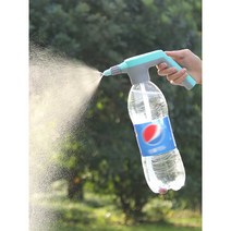 다양한 물병 사용 가능 전동 분무기 노즐 3m 수도관, 블랙 그레이 노즐 + 장대 + 3m 수도관