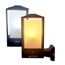 카페 펜션 테라스 정원 등 100x100 CT 스틸 문주 벽등 실외조명