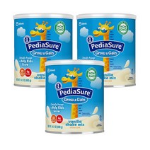 페디아슈어 PediaSure 바닐라 파우더 어린이 분유 쉐이크 400g3개