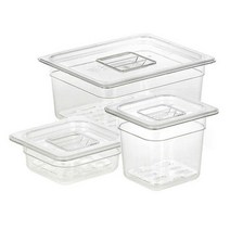 엄지척 밧드 반찬통 냉장고 보관 용기 샐러드통 1/4 깊이 6in, 밧드1_4_깊이 6in 뚜껑