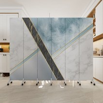 fengpingS3 동물병풍 사무실 파티션 가벽파티션 거실 가벽 거실 파티션 원목파티션, 심플 깃털, 여섯 짝의 부목은 1.8미터 높이 2.4미터이다.