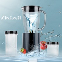 최고급 티타늄칼날 강력모터 다용도 후드 믹서기 쉐이크 쥬스 간편한, 상세페이지 참조