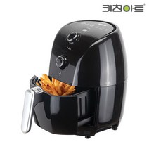 [키친아트] 에어프라이어 KA-AF03N 블랙 1.6L 전기튀김기 미니튀김기 소형튀김기, 상세 설명 참조, 상세 설명 참조