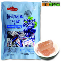[미래웰푸드] 일광제과 블루베리 젤리 250g/간식 군것질 주전부리, 블루베리젤리 250g