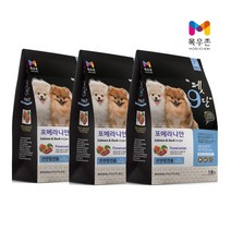 목우촌 [펫 파라다이스]목우촌 펫9단 포메라니안전용 1.8kg x3, 닭고기+글로코사민, 3개