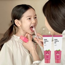 라비킷 키즈티스60 저불소 어린이치약(60g)x2개, 단품
