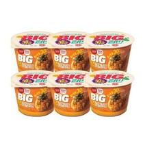 씨제이제일제당 CJ제일제당 햇반 컵반 BIg 치즈닭갈비덮밥 313g x6개, 단품