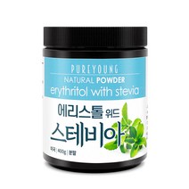 퓨어영 에리스톨위드 스테비아 분말 400g, 에리스톨위드스테비아400g, 에리스톨위드스테비아400g
