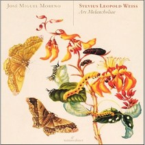SYLVIUS LEOPOLD WEISS - ARS MELANCHOLIAE / JOSE MIGUEL MORENO 아르스 멜랑 콜리에 : 바이스 류트 작품집 오스트리아수입반, 1CD