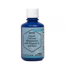 Vitacost Liquid Calcium Magnesium with Vitamin D & Zinc -- 16 fl oz (1 PT) 473 mL Natural Pina Colad