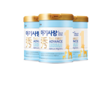 아기사랑수 더퍼스트 어드밴스 분유 1단계, 750g, 18개