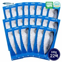 [KT알파쇼핑]신호씨푸드 참고등어 참고등어 100g * 22팩