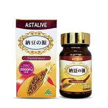 kumiJP ASTALIVE 낫토의 근원 너트 키나아제 60 알갱이 (무취 타입) (1), One size, 1세트