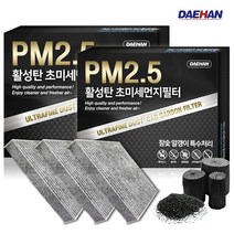 대한 PM2.5 활성탄 자동차 에어컨필터, 1개입, 알페온- PC175