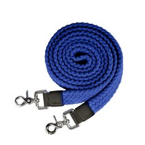 지텐빌셀러 말 굴레 고삐 신축성 승마 목 스트레처 더블 후크 리드 로프 테더 장비 튼튼한 내구성 8218022, 3.deep blue