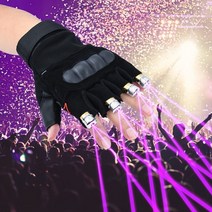 파티 조명 노래방 댄스 홈파티 콘서트 싸이키 빨간색 보라색 녹색 레이저 장갑 춤 무대, 왼손, 푸른, 유럽 ​​연합