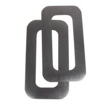 스킴보드 패들 서핑 물놀이 보드 여름 square pvc material sheet inflatable stand up paddle board surfboard fin 116, 블랙 2pc