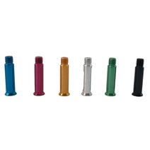 Japy 스케이트 8pcs 알루미늄 슬라럼 인라인 롤러 액슬 8*34mm 블레이드 나사 휠 볼트 신발, 02 green