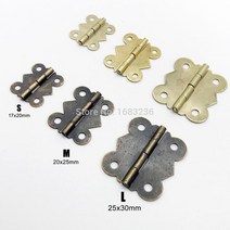 엔틱 앤틱 가구 손잡이 소품 골동품 황동 황금 나비 모양 보석 가슴 선물 나무 오르골, 청동 s 17x20mm