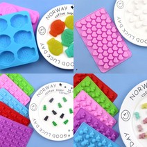 금형몰드 모음 #1, 13.미니 둥근꽃 4종