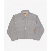 유니버셜 오버롤 히코리 숏 커버올 네이비x화이트 HICKORY SHORT COVERALL