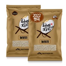 유기농 [ 3번 쪄서 말린 늘보리 1kg ] 늘보리쌀 찐늘보리 부드러운 보리밥, 단품