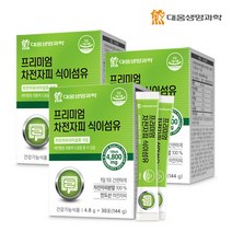 대웅생명과학 100% 차전자피 식이섬유, 3박스
