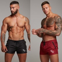 SUPER CREW 2장1세트 짐웨어 헬스 반바지 스쿼트팬츠 트레이닝반바지 크로스핏