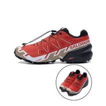 [국내 매장판] SALOMON 스피드크로스 6 - 페어리 레드블랙사파리 / L41738200 SPEEDCROSS FIERY RED/BLACK/SAFARI 296779