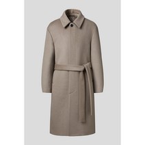 [프리오더 예약판매 16% SALE][Men][에두아르도]벨티드 세미오버 발마칸 캐시미어 맥코트 애쉬베이지