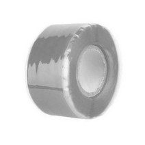 실리콘테이프 미끄럼방지 투명 테이프 강력한 수리 성능 물 파이프라인 셀프 플럭싱 방수 고무 누수 씰 수리, 25mm, 회색, 1.5m