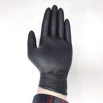 식품용 니트릴장갑 S 니트로장갑 음식 조리용장갑 BK100p