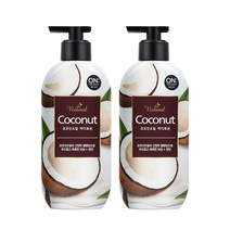 온더바디 더내추럴 코코넛오일 바디로션, 2개, 400ml
