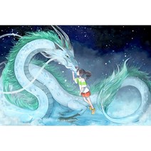 직소퍼즐 미야자키 하야오 애니 토토로 하울의움직이는성 센과치히로 키키 직소 퍼즐 1000피스, 로즈 1000매(사진22), 상세페이지 참조개