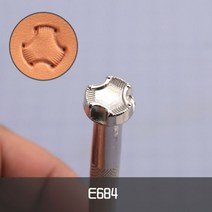 금속 가죽 작업 안장 만들기 도구 조각 공예 스탬프 스탬핑 견고한 DIY 인쇄 용품, E684 2