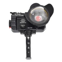 아이폰 11 11pro 호환 다이빙 방수 케이스 하우징 쉘, 블랙 케이스