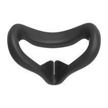 오큘러스 퀘스트2 호환 페이스 커버Oculus Quest 2 안경용 VR 아이 마스크 커버 땀 방지 케이스 빛 차단 실, 한개옵션1, 03 Black